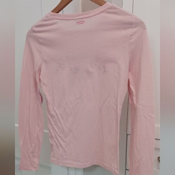 American Eagle Vintage Long Sleeve T Shirt Nuts About You MEDIUM - Picture 4 of 6